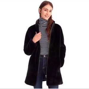 J.Crew Zip-Up Teddy Coat